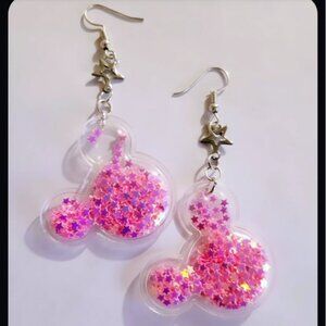 inspired Sleeping beautiful mini shaker earrings